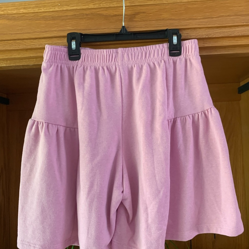 High Waist Pink Women's Shorts